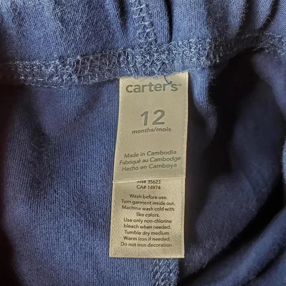 Baby Boy Size 12m 6-piece Athletic Casual Activewear Clothing Bundle EUC